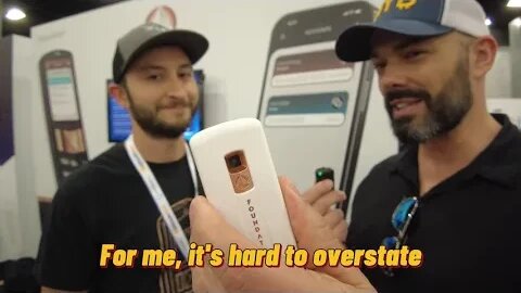 Can A Bitcoin Wallet Be User Friendly, Secure, AND Sexy? (Seth from @foundationdevices explains)