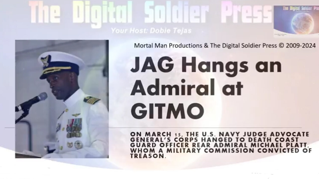 Bombshell ~ JAG Hangs an Admiral at GITMO!