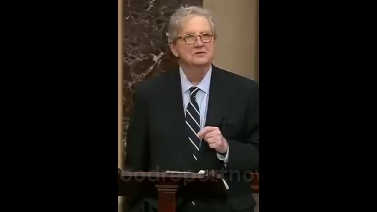 John Kennedy Gives Speech NOT about SnowBro or Chicken McNuggets and Weed!