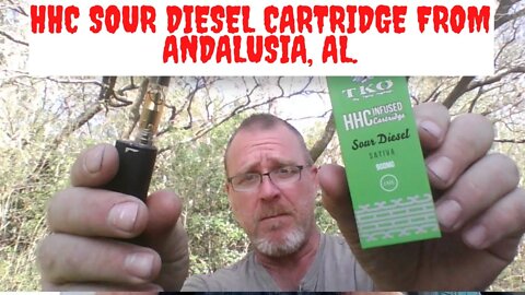 HHC Sour Diesel Cartridge from Andalusia, Al.