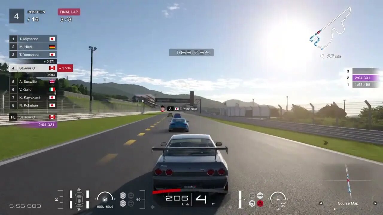 Sneaking in for FIRST PLACE - Gran Turismo® 7