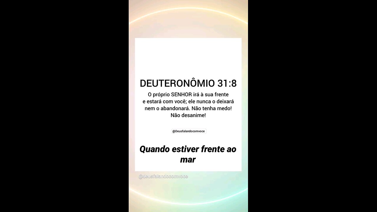 deixe Deus na frente de tudo