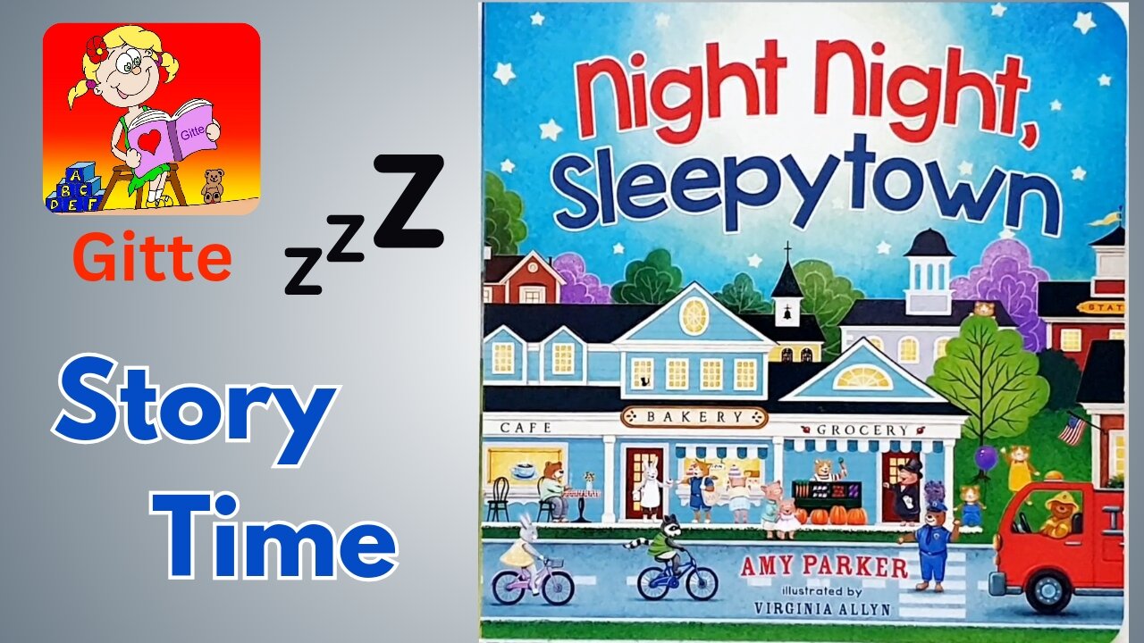 Night Night Sleepytown by Amy Parker | Little Box of Night Night Books | Bedtime stories |#readaloud