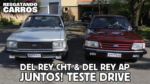 DEL REY CHT & DEL REY AP JUNTOS! TESTE DRIVE "Resgatando Carros"