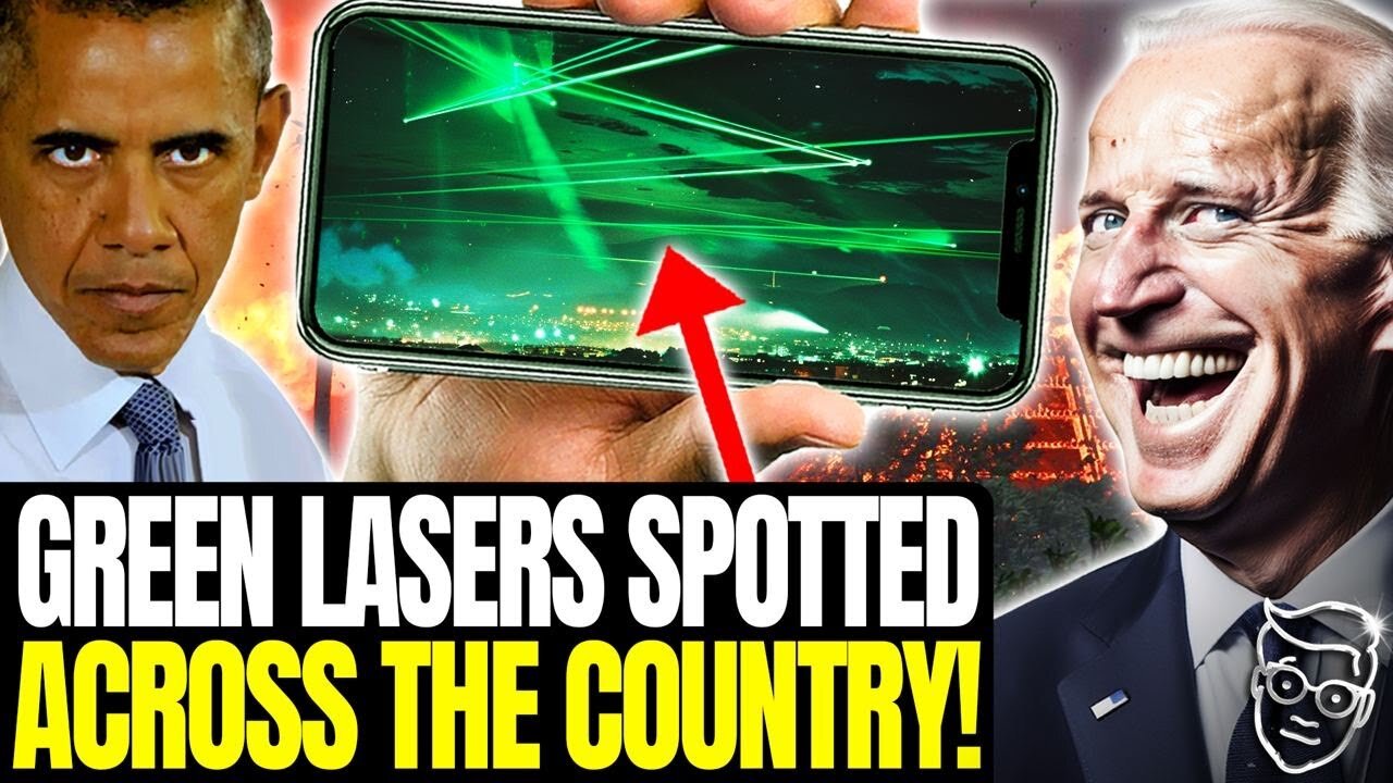 GREEN 'LASERS' IN THE SKY CAUGHT ON-CAMERA SCANNING PEOPLE | DIRECTED ENERGY WEAPONS? WE INVESTIGATE