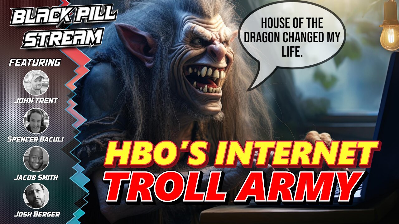 HBO's massive troll army, is REAL! The Marvels CONTINUES to drop! | Black Pill Stream