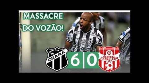 Ceará 6 x 0 General Caballero | Melhores Momentos | Copa Sulamericana 17/05/2022