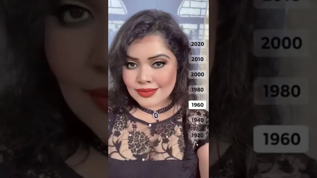 MAKEUP IN DIFFERENT ERA