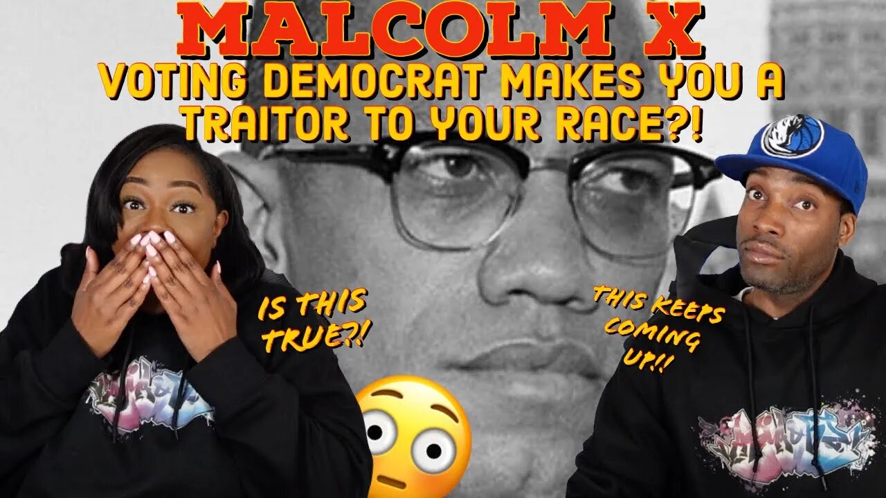 Malcolm X || If You Vote Democrat You Are A Traitor To Your Race! Reaction | Asia and BJ React