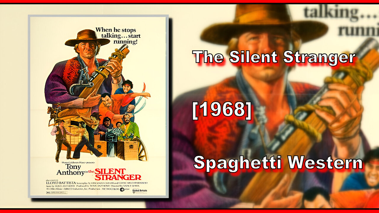 The Silent Stranger/Lo Straniero Di Silenzio (1968) | SPAGHETTI WESTERN | FULL MOVIE