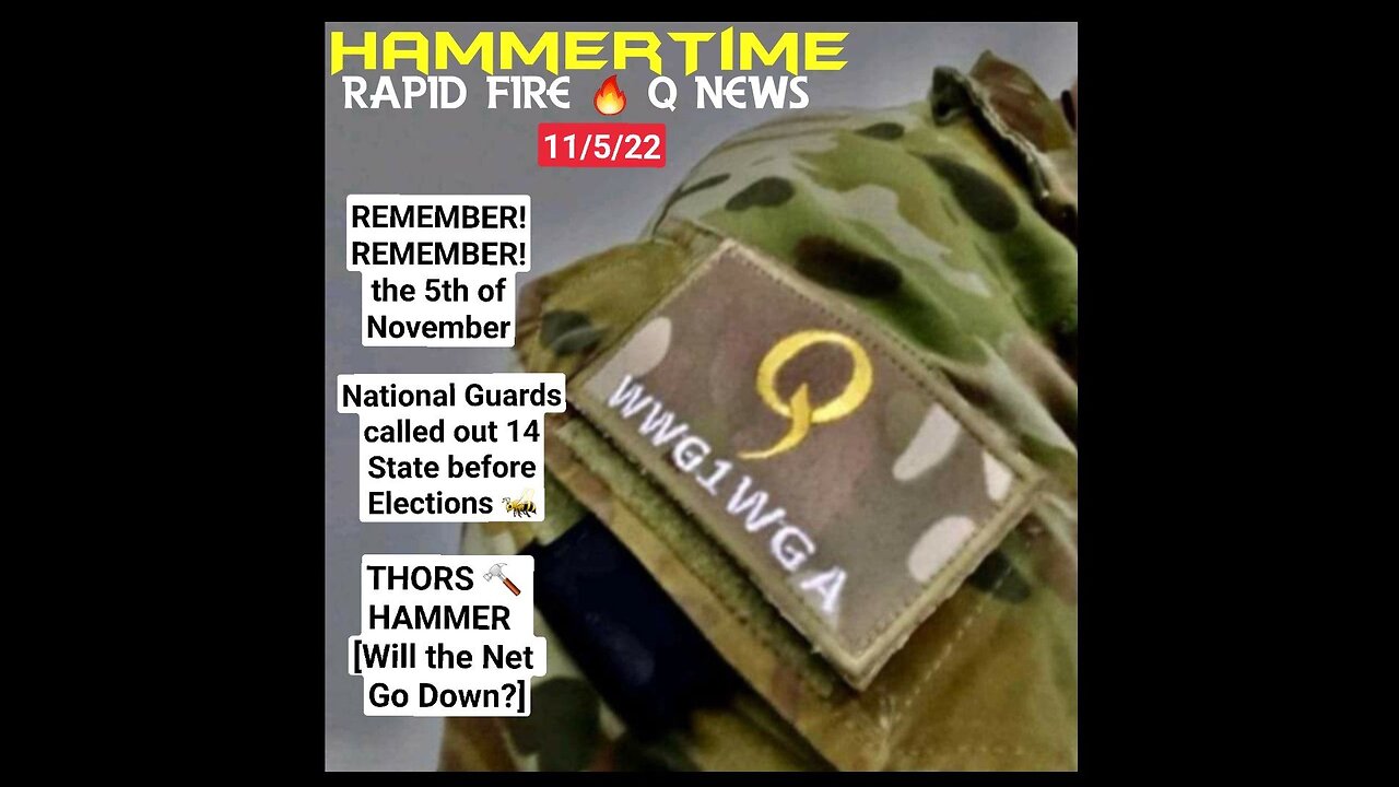 HAMMERTIME -Rapid Fire 🔥 Q News On November 5th, 2022