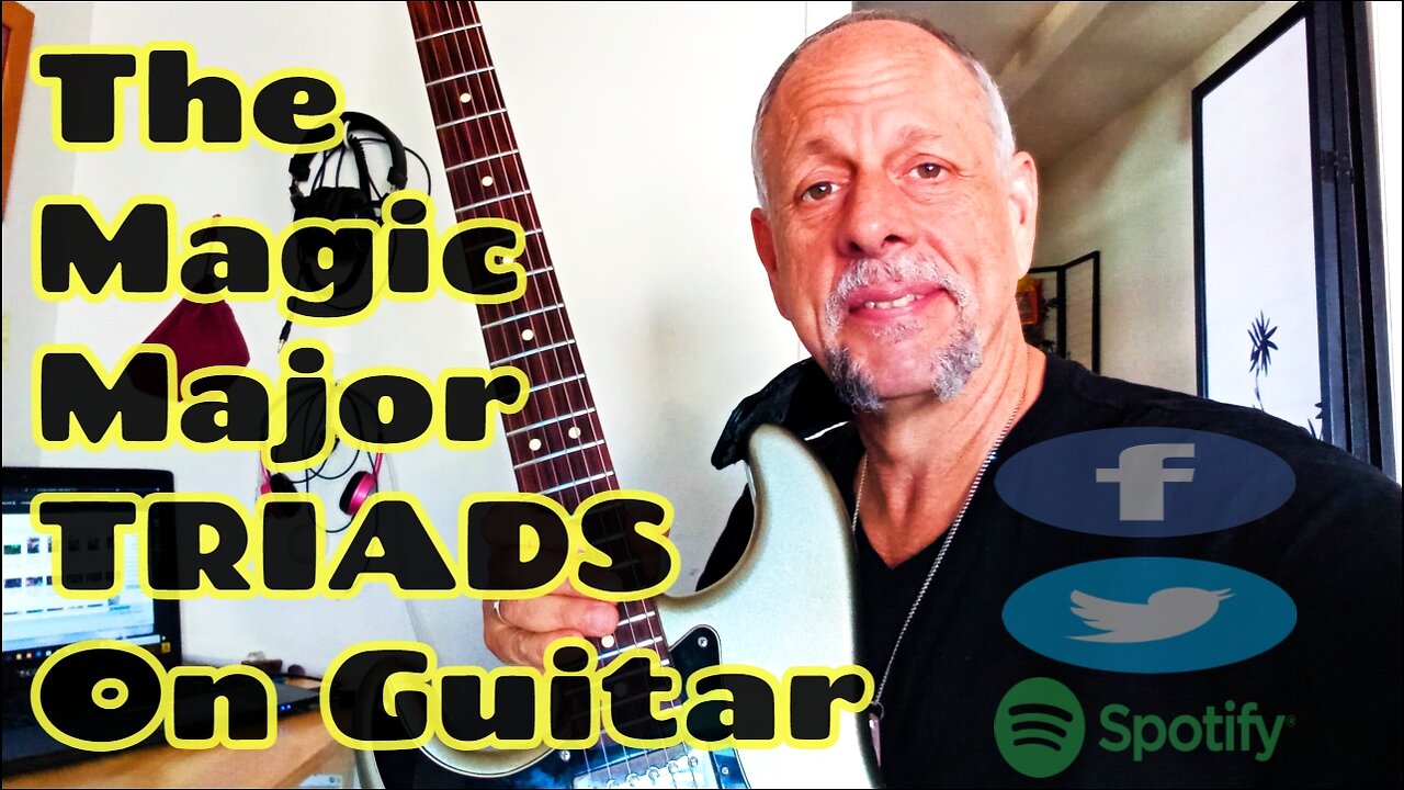 Engage The Magic Of Major Triads Playing Guitar - Brian Kloby Guitar