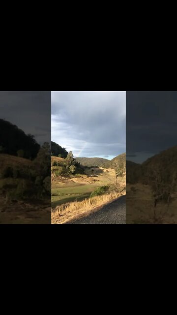 Hope in the sky: a rainbow