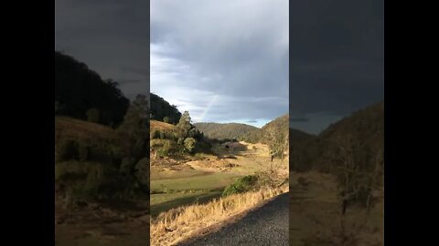 Hope in the sky: a rainbow