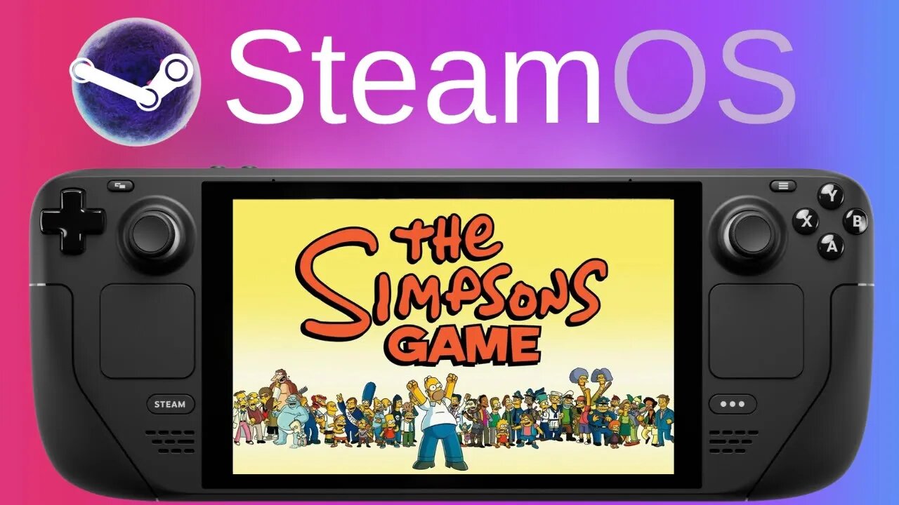 The Simpsons Game (RPCS3) PS3 Emulation | Steam Deck