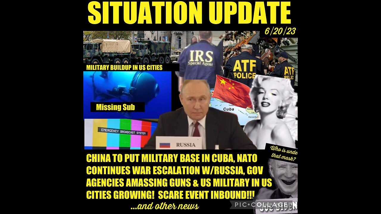 Situation Update 6/20/2Q23 ~ EBS - Martial Law