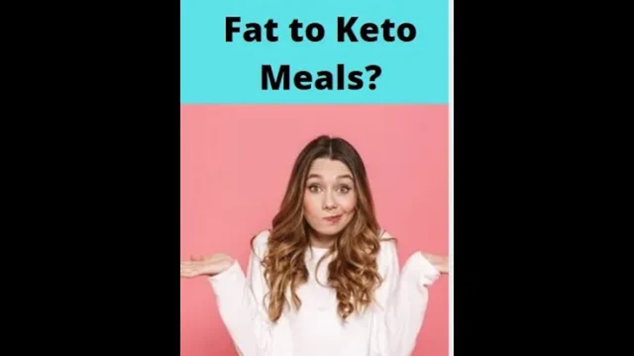 HOW do I ADD healthy fat to keto meals? | Top healthy fat tip is at the end. #shorts