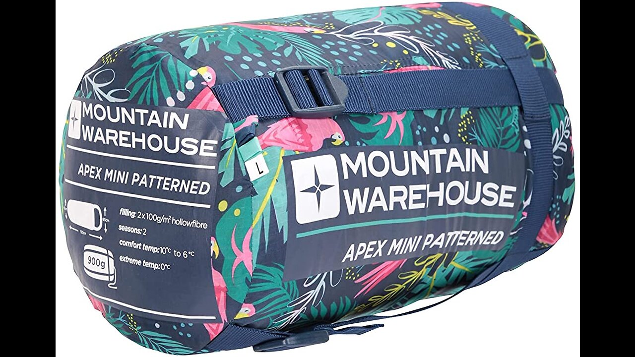 Mountain Warehouse Apex 250 Square Sleeping Bag – Camping Bag