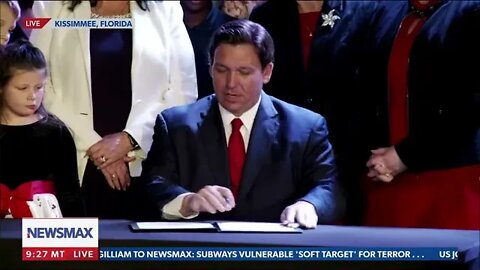 Gov Ron DeSantis Signs a Bill Banning Abortions After 15 Weeks