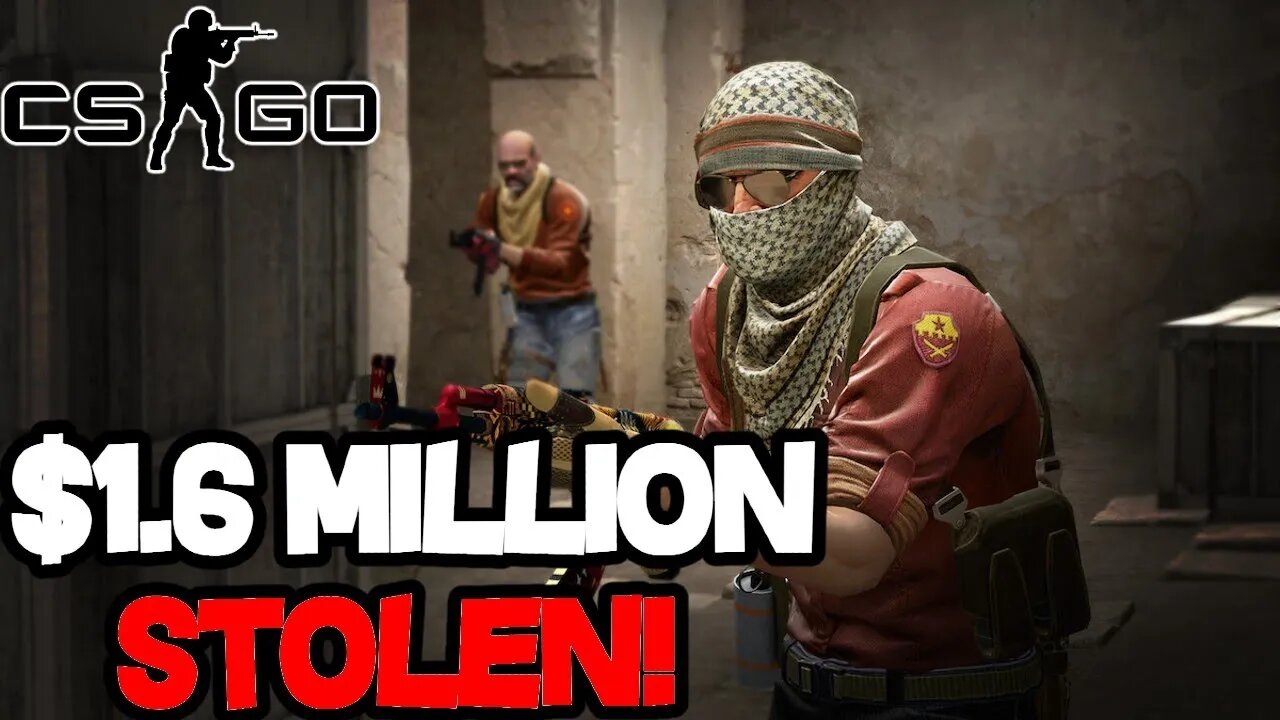 Over $1,600,000 In CSGO Skins STOLEN