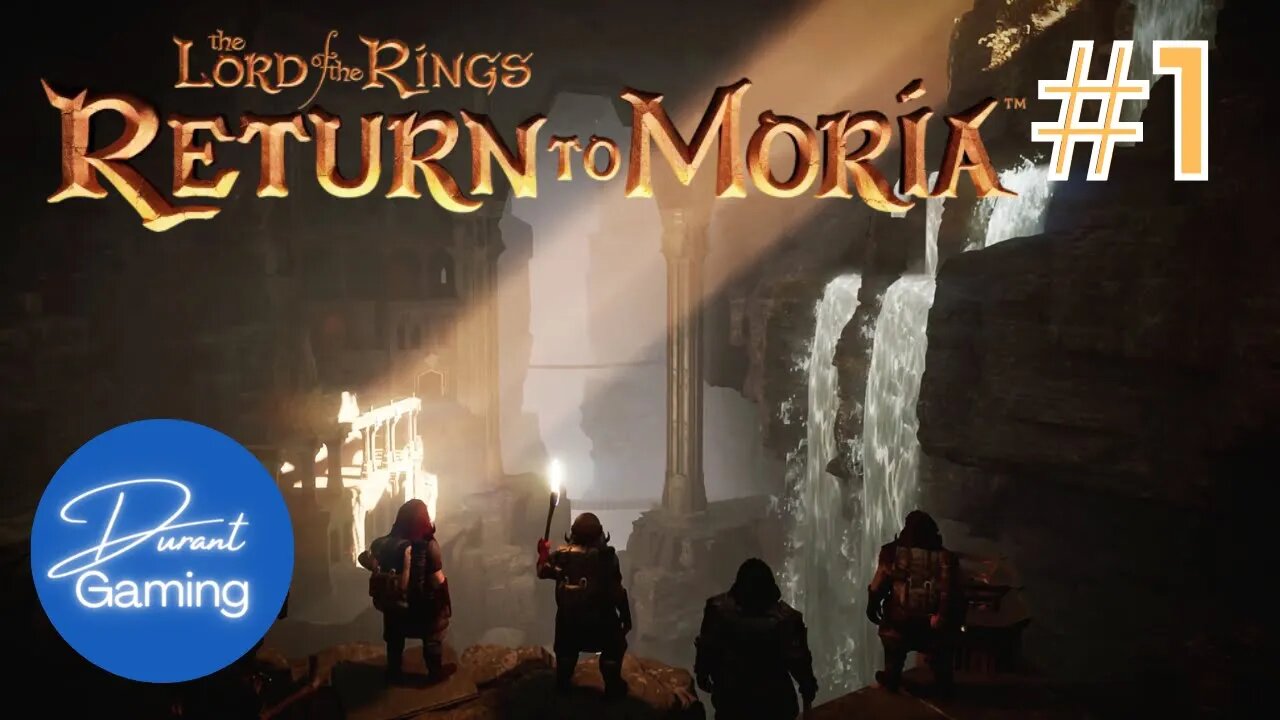 Return to Moria #1 | Survival Base-Building Game | Lord of the Rings