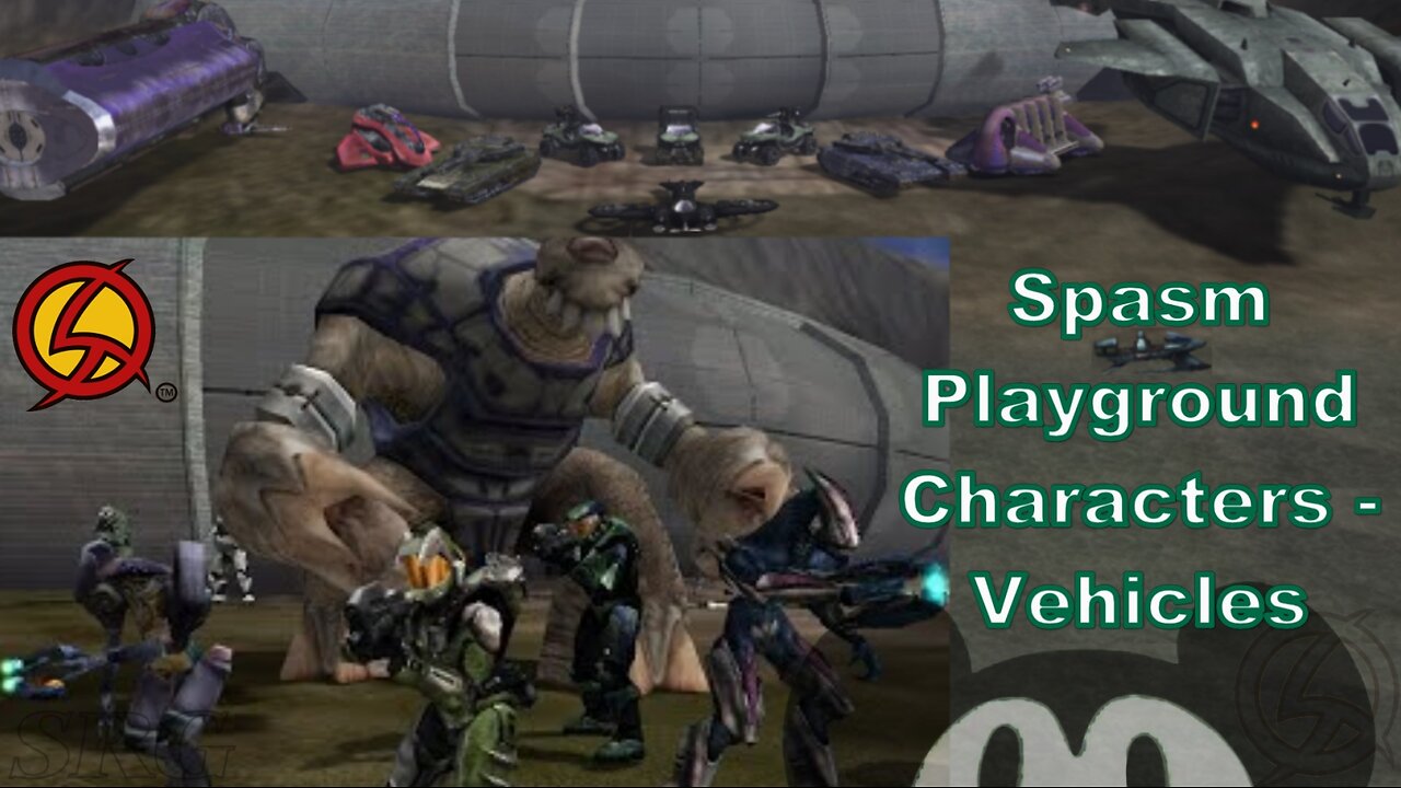 Halo Macworld 1999 - Spasm - Cut Characters/Vehicles | Showcase