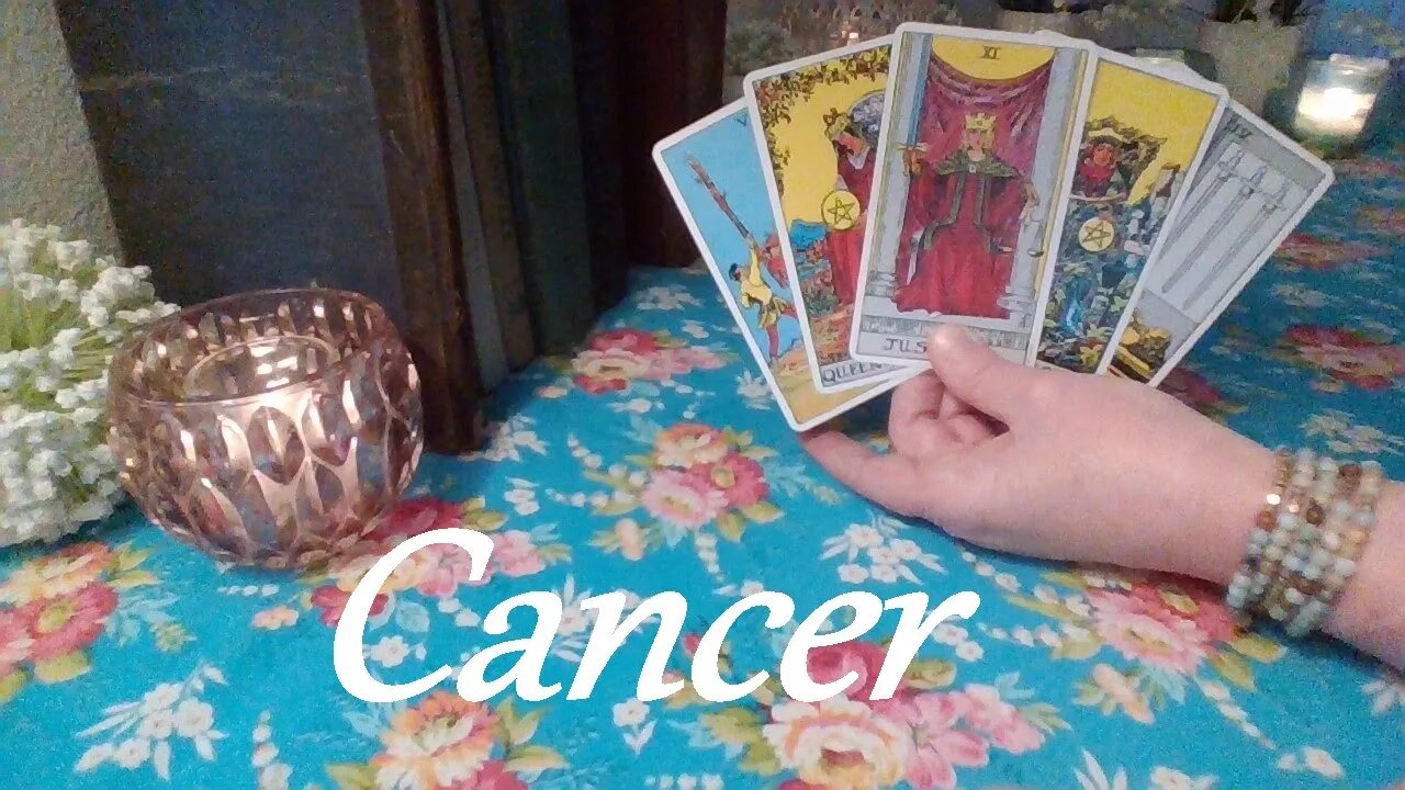 Cancer ❤️ MAJOR Apology & BIG Decisions Cancer!!!! Mid April 2022