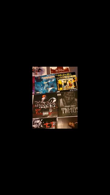 Early 2000's Hip-Hop CD Sleeve/Cover