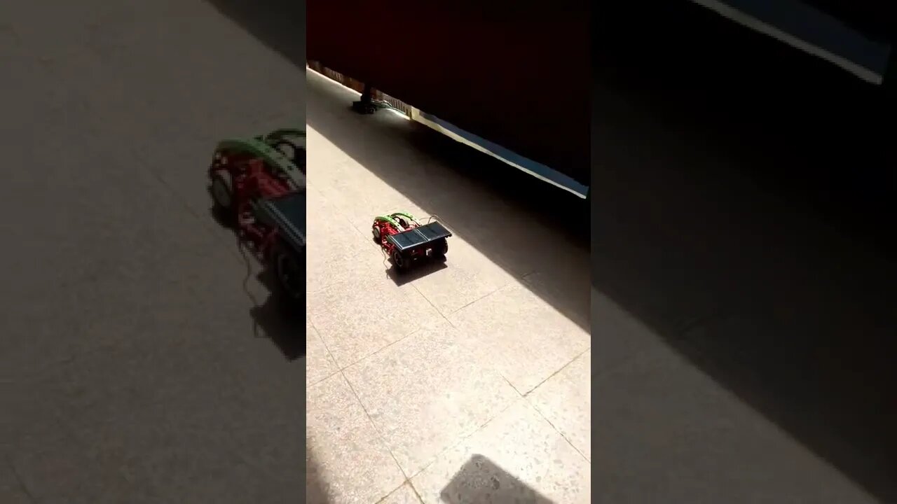 solar powered robot car #robotics #coding #stem