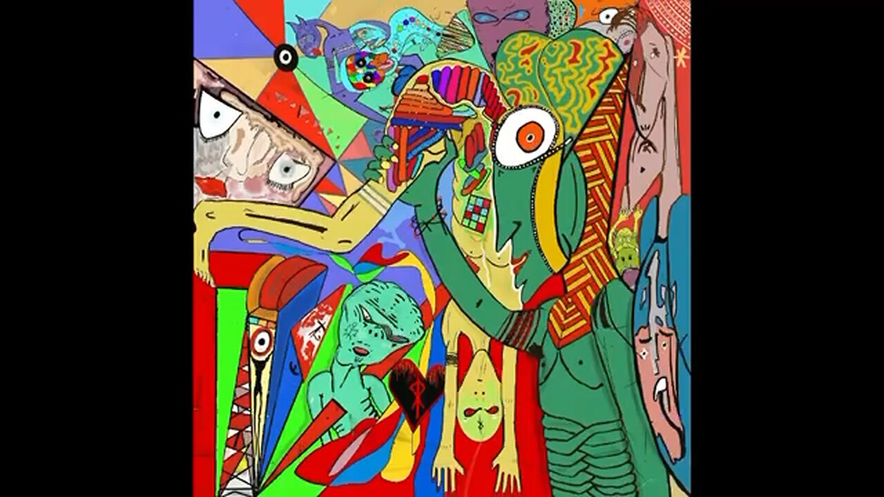 Völuspá Nordic poem and digital art