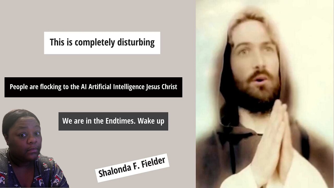 People are flocking to the AI Jesus Christ (Artificial Intelligence)