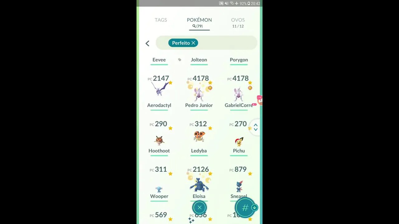 Live Pokémon GO