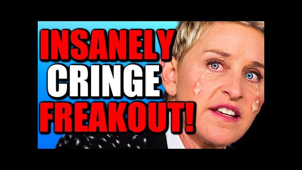 Ellen DeGeneres Has HILARIOUS BREAKDOWN Crying About Hollywood BLACKLISTING HER!