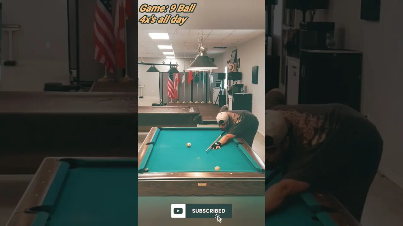 4x's all day. #9ball #shorts
