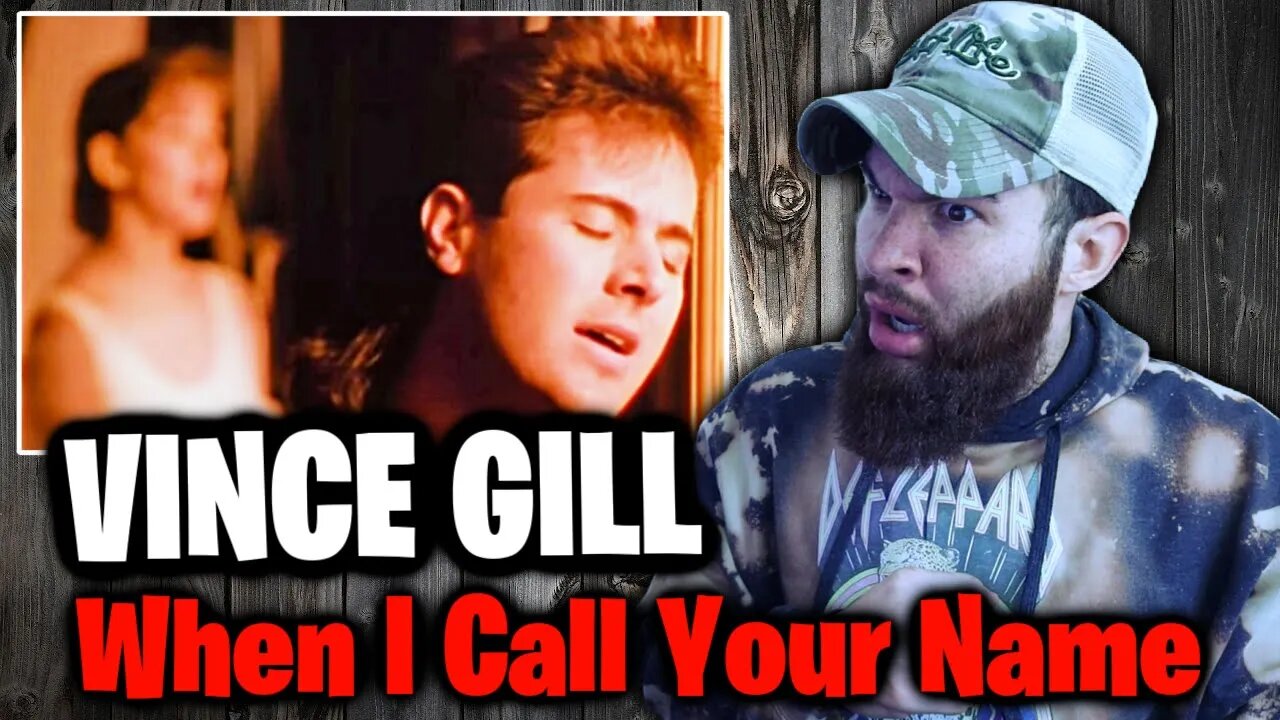 CLOSE TO TEARS!!.. Vince Gill - When I Call Your Name (REACTION)