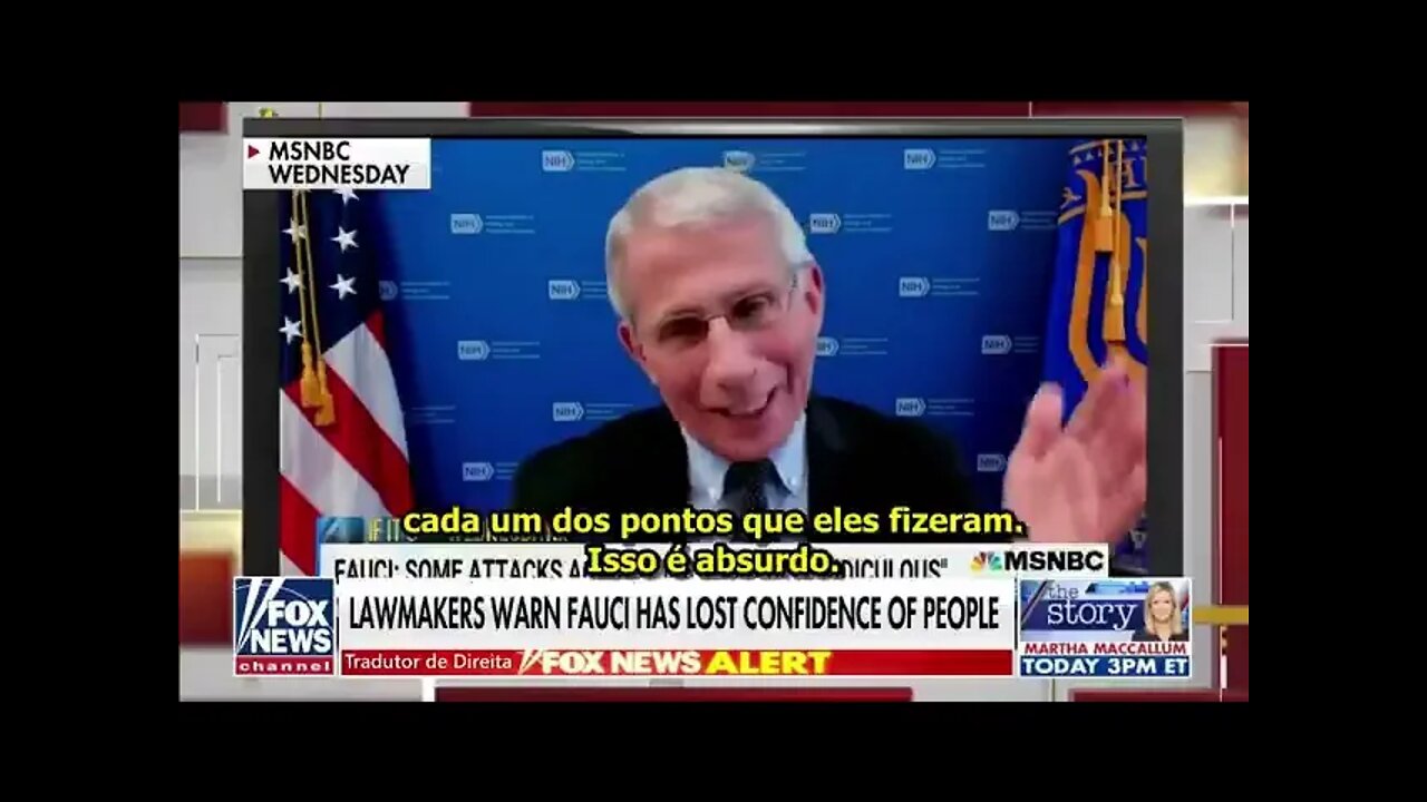 DR. FAUCI INVESTIGADO?