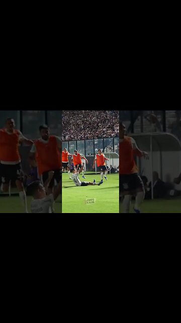 Primeiro Gol como profissional de Gabriel Moscardo pelo Corinthians #corinthians #moscardo