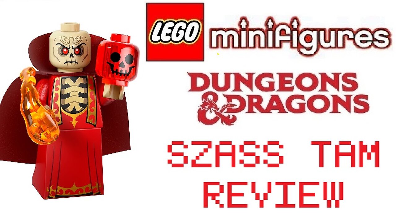 Lego Dungeon and Dragons Minifigures Szass Tam Review