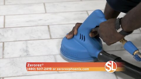 Zerorez® can remove the dirt from your grout lines in your tile floor
