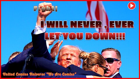American People's: President Trump (I WILL NEVER, EVER LET YOU DOWN) "2024" (God, Family, America)
