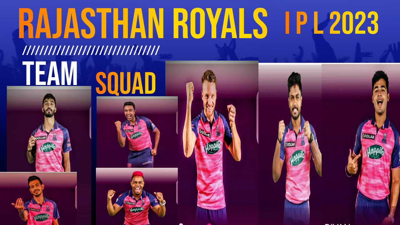 Rajasthan Royals Team Squad IPL 2023
