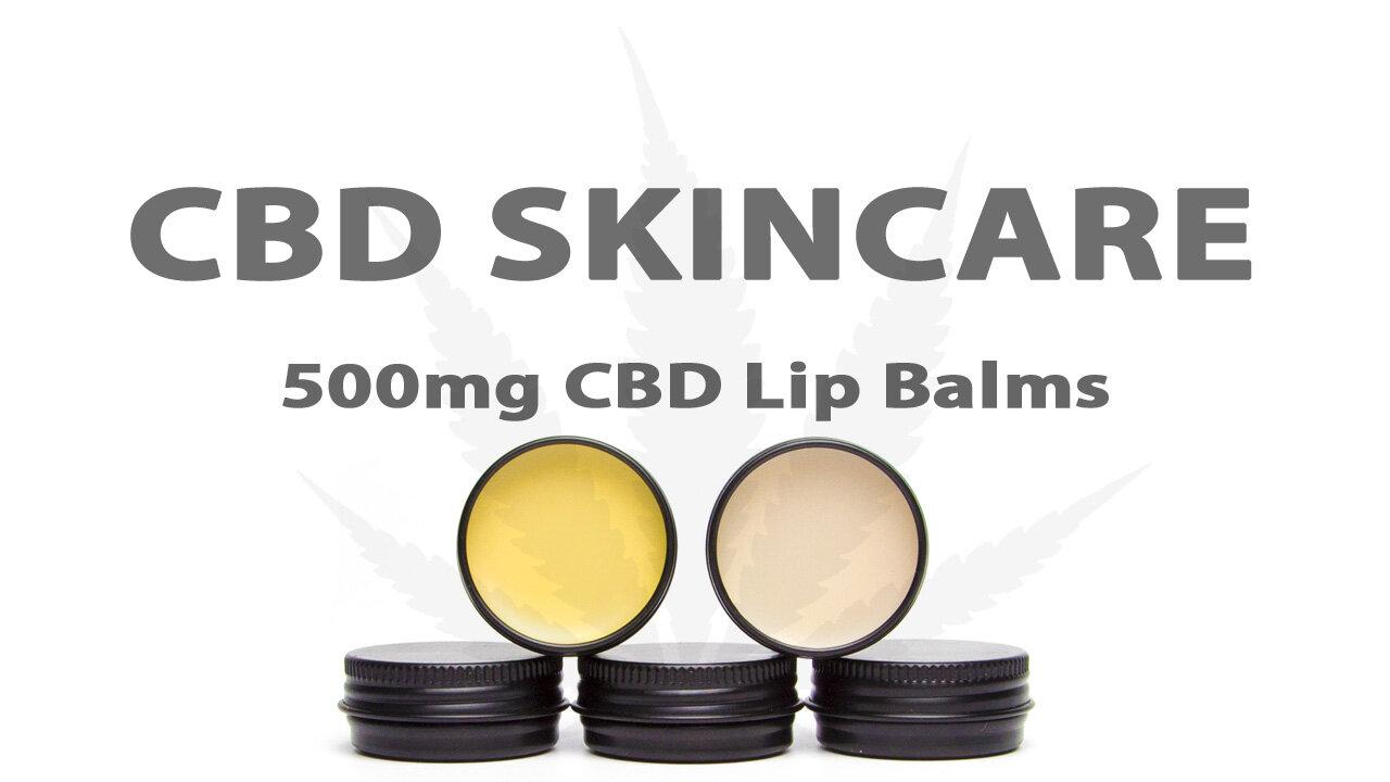 500mg CBD Lip Balms