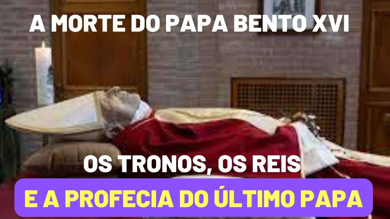 A MORTE DO REI EMÉRITO DO VATICANO! São Malaquias acertou na profecia?