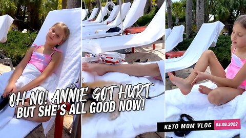Oh No! Annie Got Hurt But She's Fine Now And We're All Good! | Keto Mom Vlog