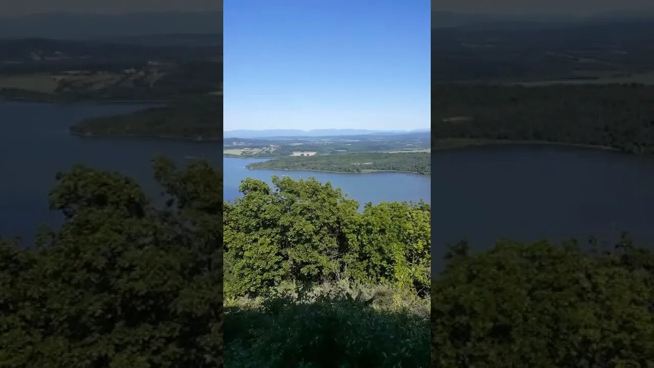 Beautiful View Of Fort Ticonderoga And Lake Champlain From Mount Defiance. #lakechamplain