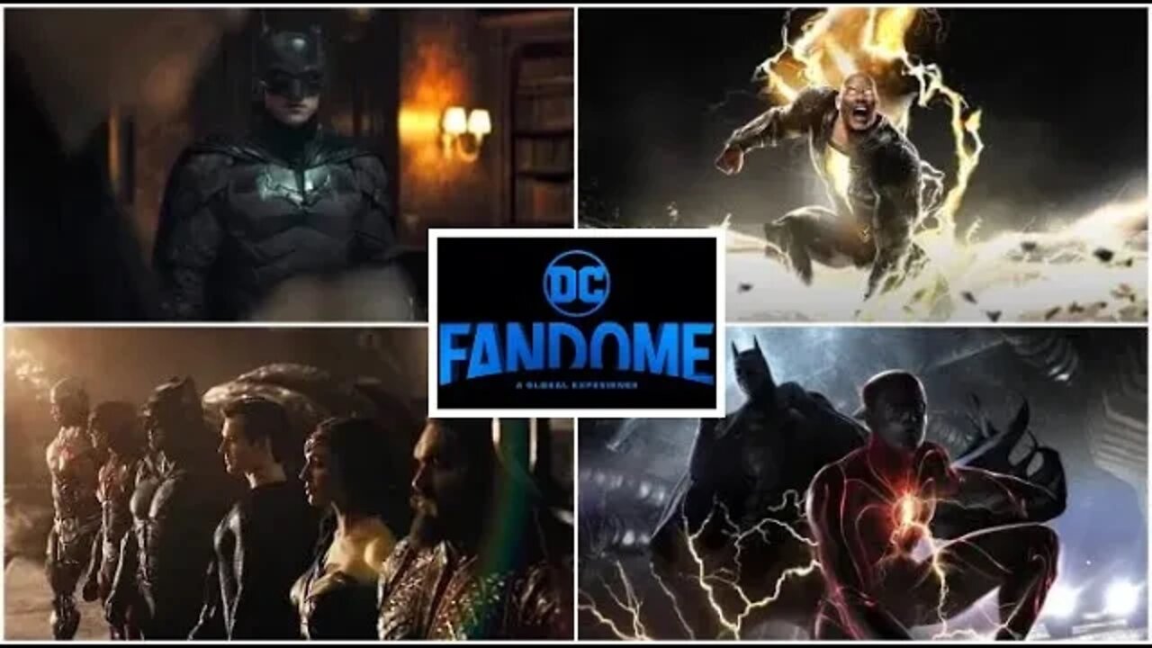 DC FANDOME - Previewing THE BATMAN, SUICIDE SQUAD, WONDER WOMAN 84, FLASH, THE SNYDER CUT : FLIX FIX