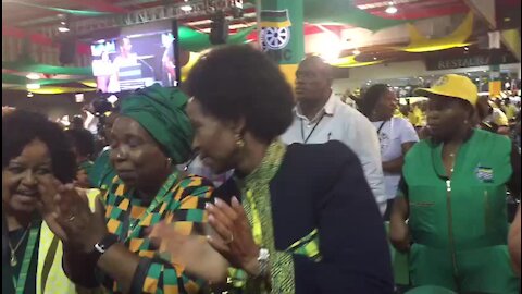 Dlamini-Zuma supporters celebrate as three of their nominees make it into ANC top six (4Xb)