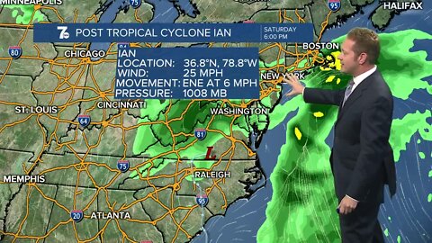 7 Weather 6pm update, Saturday evening, October 1