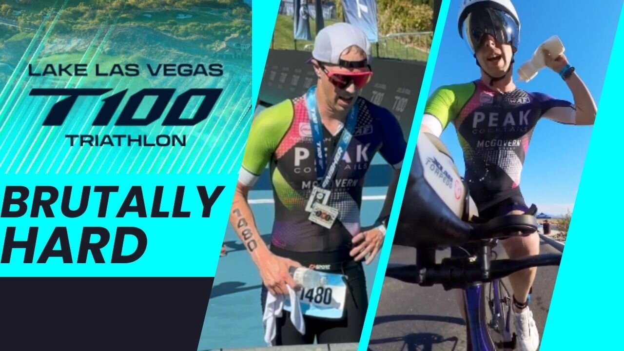 BRUTALLY HARD T100 Las Vegas Triathlon!