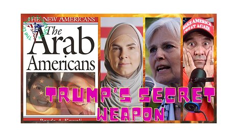 Trump's SECRET WEAPON Winning Michigan & Swing States - Jill Stein Arab American Voters HATE Harris